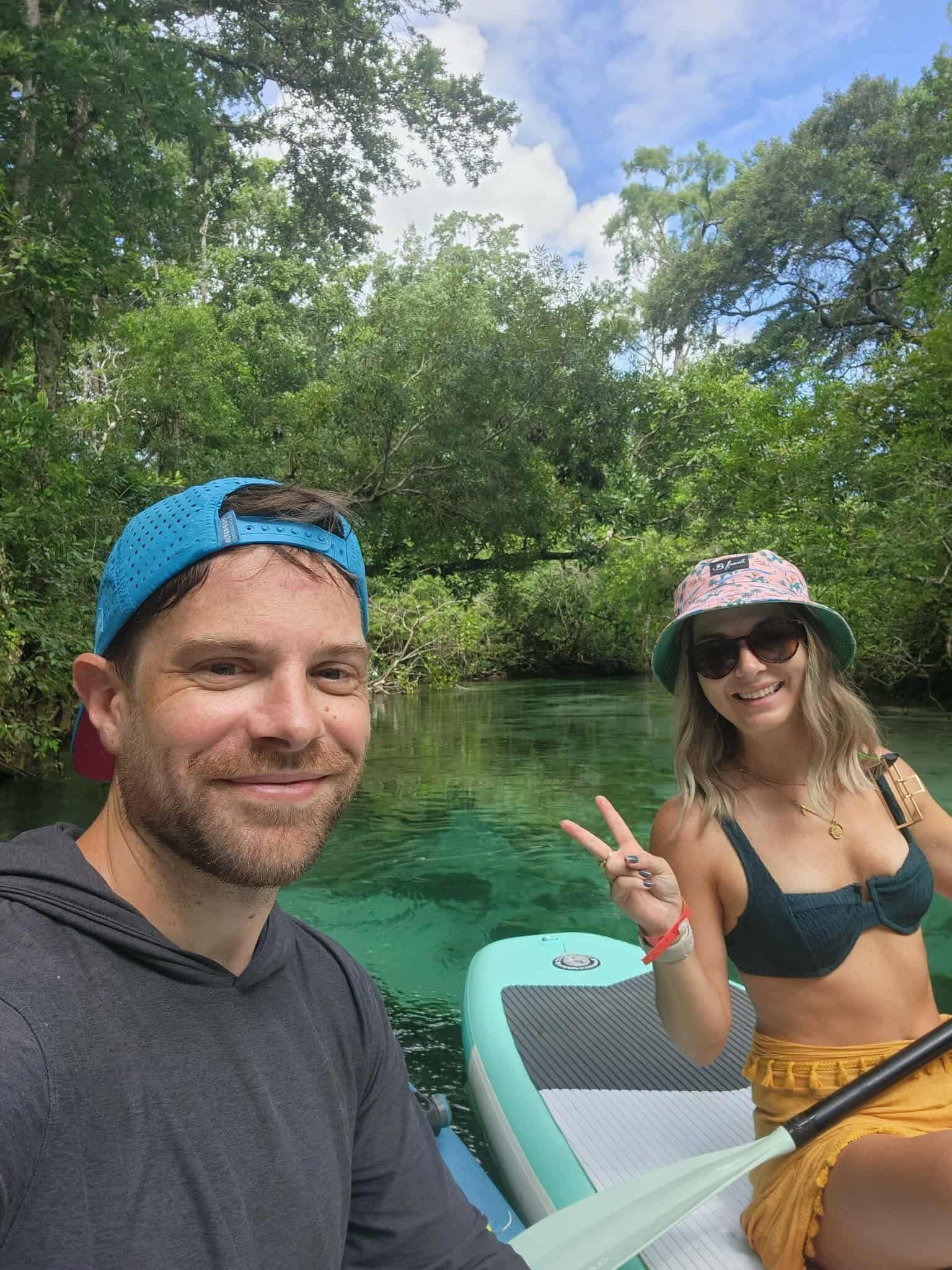 Jess and CJ during the Florida moves chapter