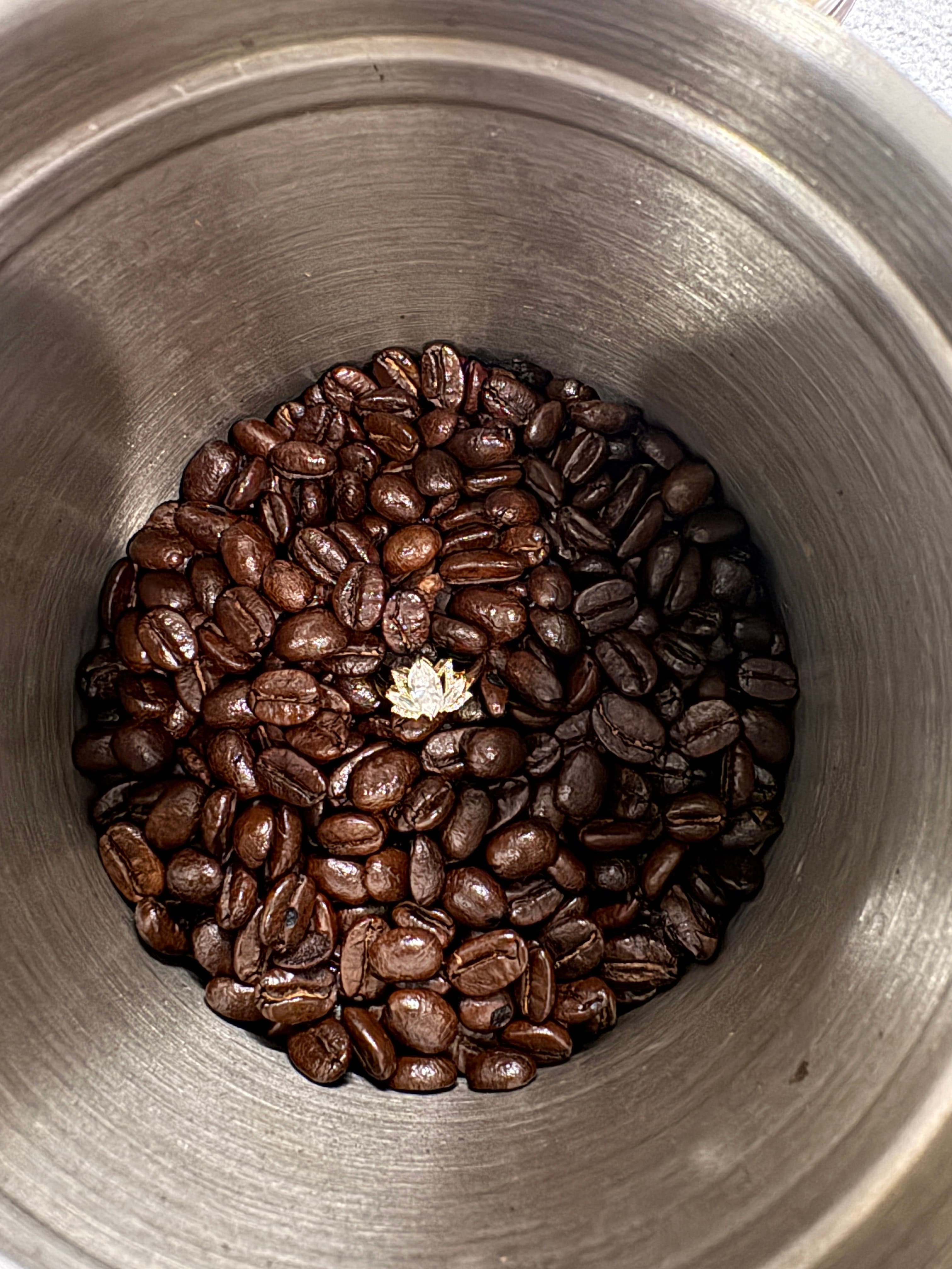 The coffee beans proposal